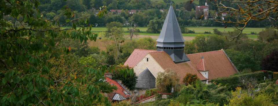 The church Sainte Radegonde